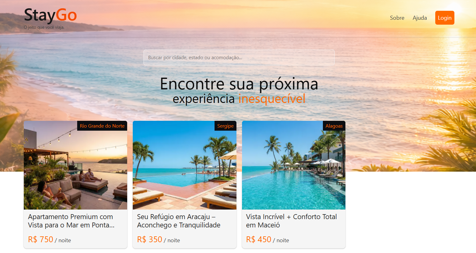 StayGo - O jeito que você viaja.