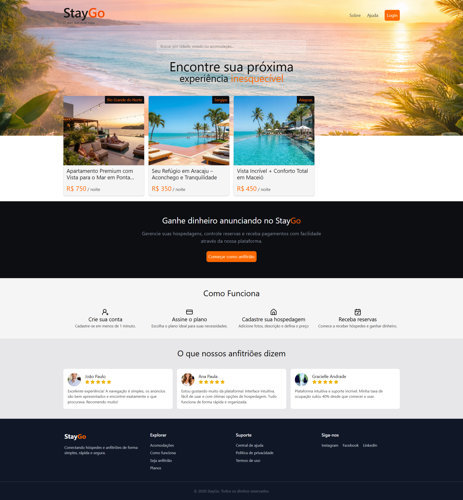 StayGo - O jeito que você viaja.