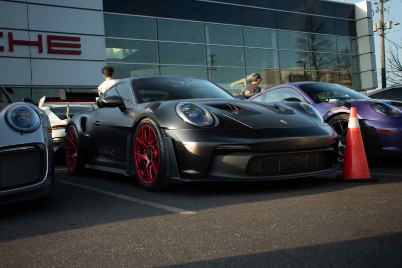 Red and black GT3RS