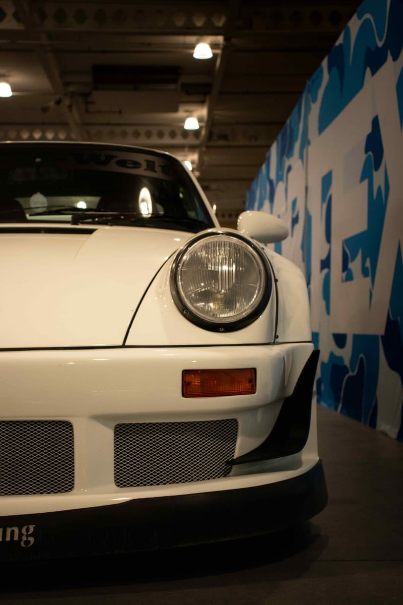 White RWB Porsche