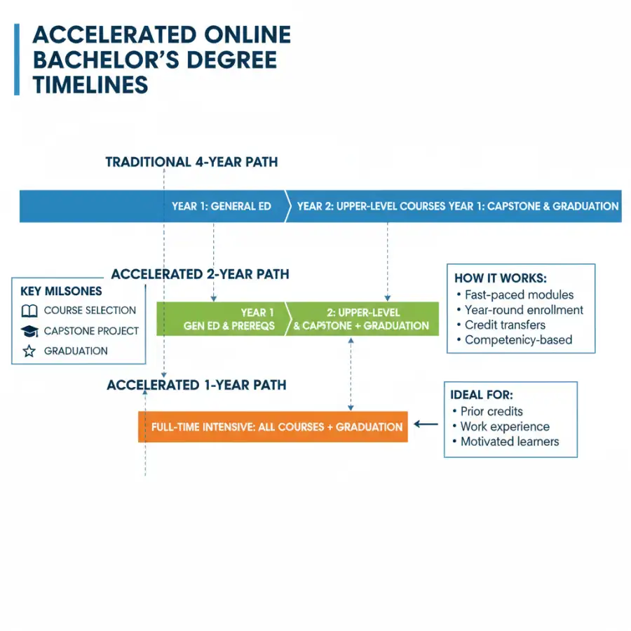 A person working on a laptop, representing online learning