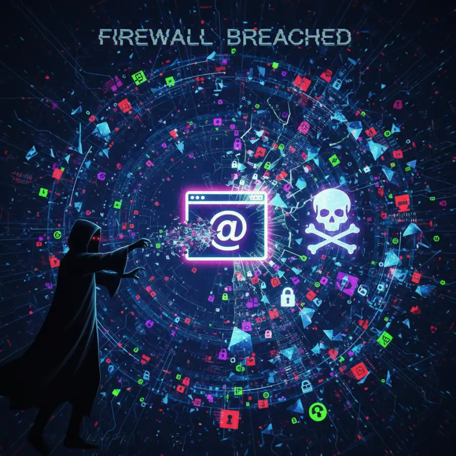 أخطار إضافات ووردبريس: صورة توضح عملية اختراق لموقع ووردبريس