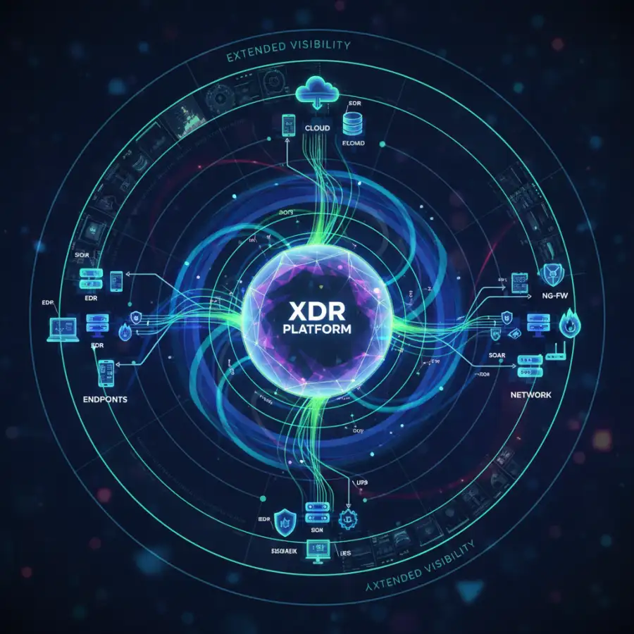 EPP vs EDR vs XDR: An infographic comparing security solutions