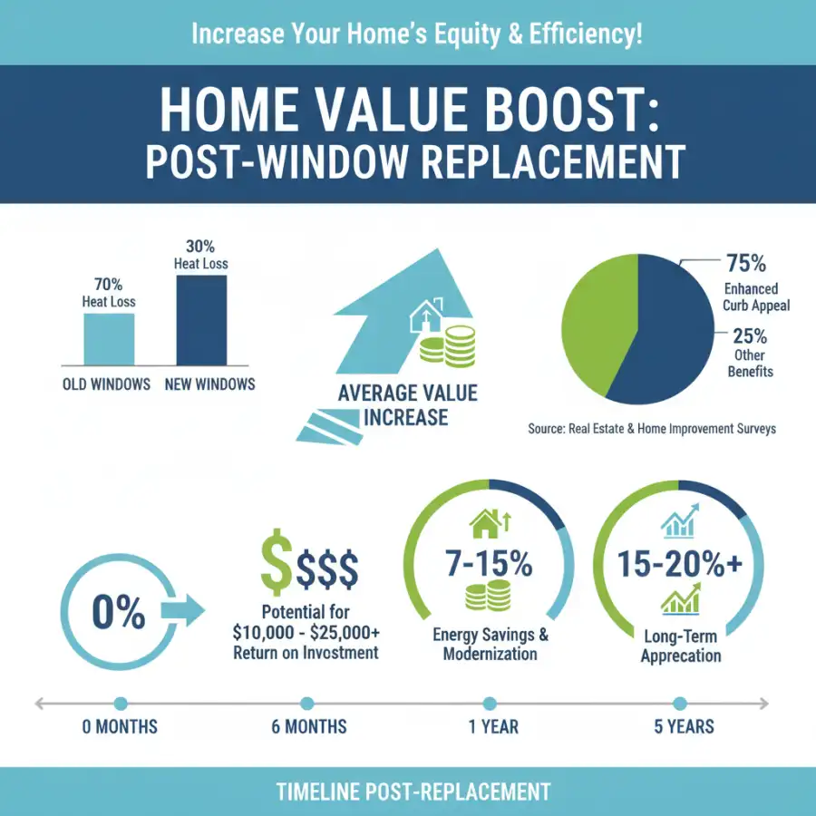Window Replacement Cost vs Home Value