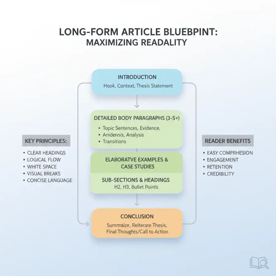 رجل يجلس على مكتب ويكتب مقالًا