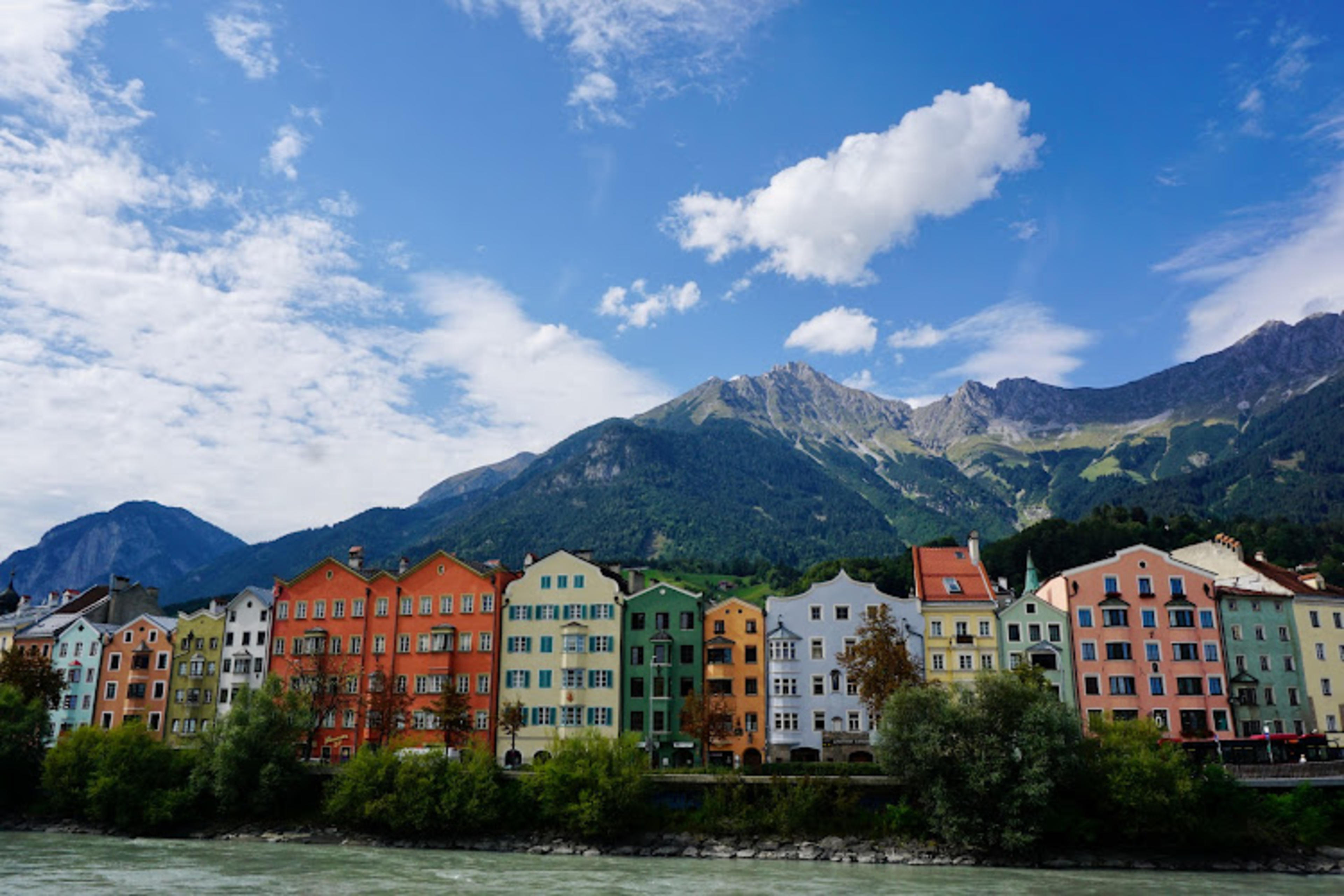 Colourful Houses Innsbruck
