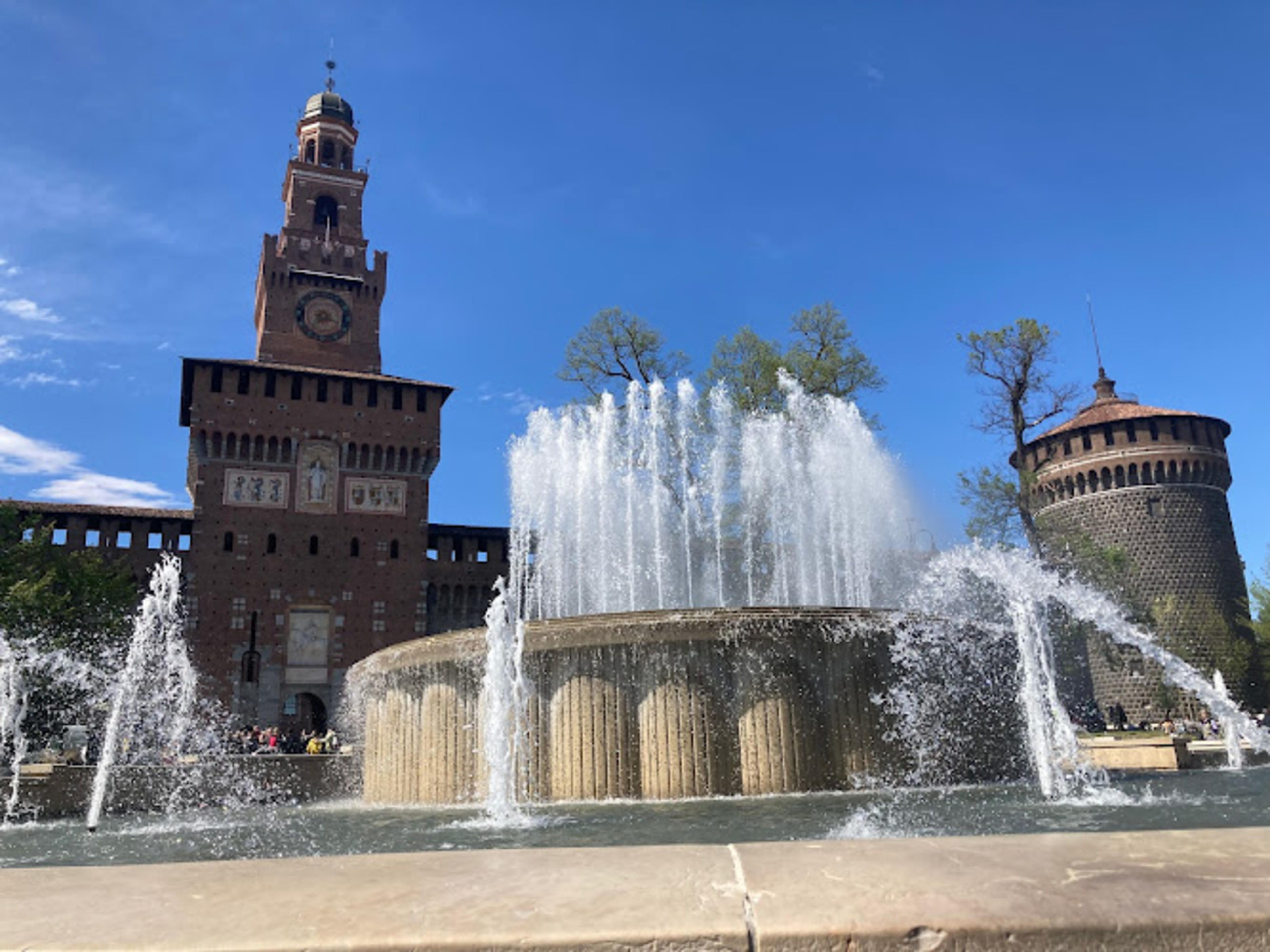 Piazza Castello Fountain