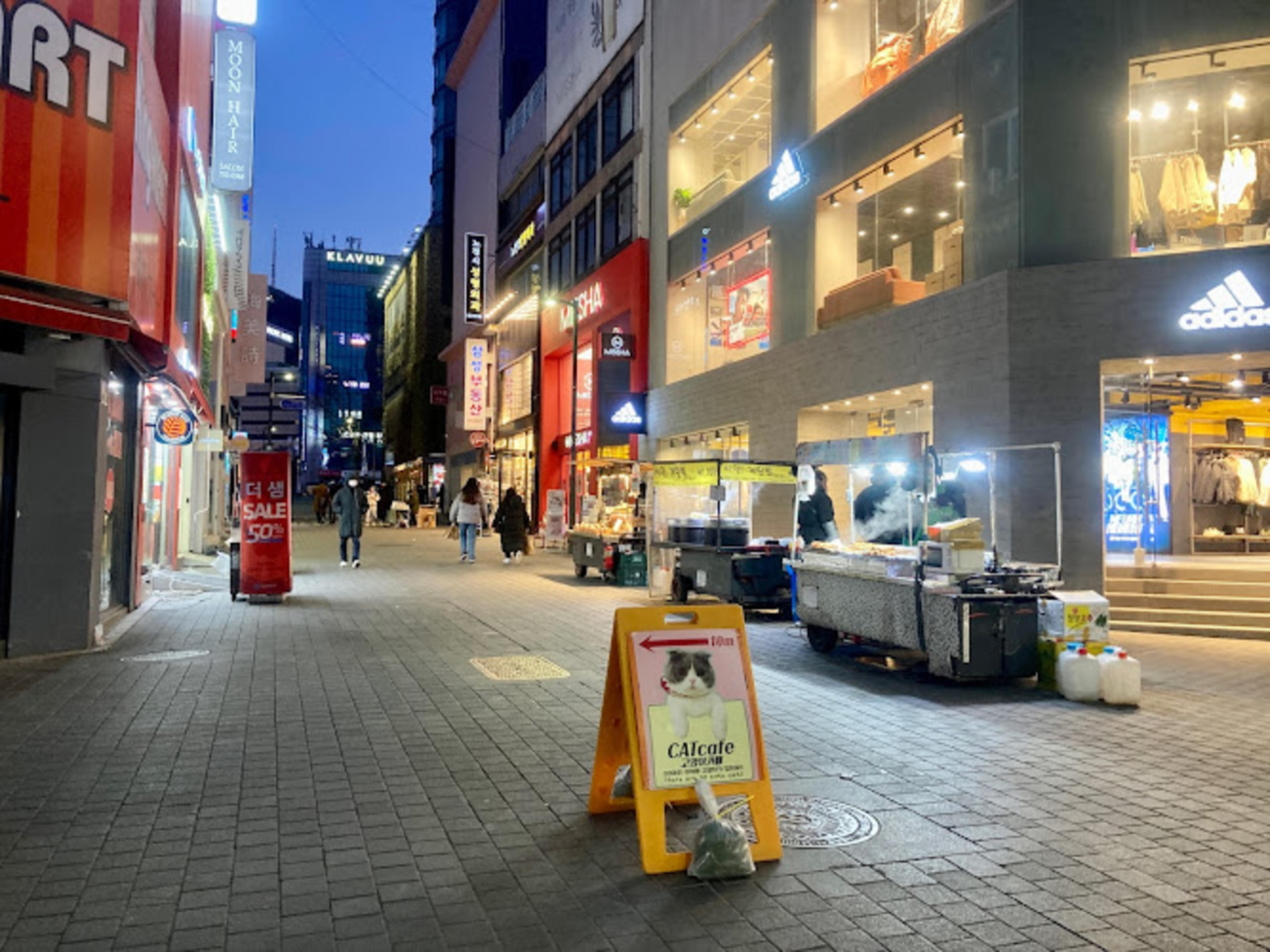 Myenongdong Main shopping Street And Area