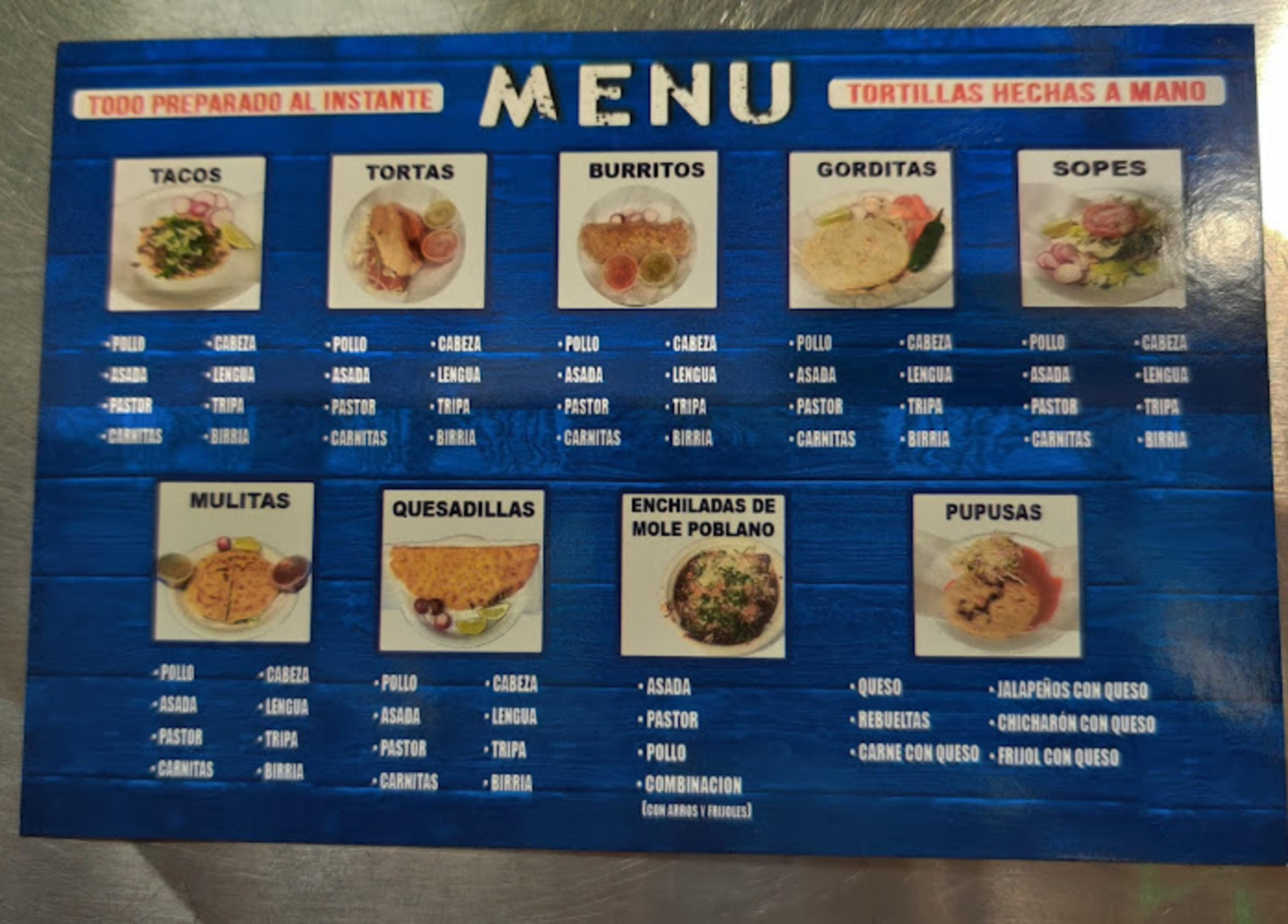 Antojitos Puebla