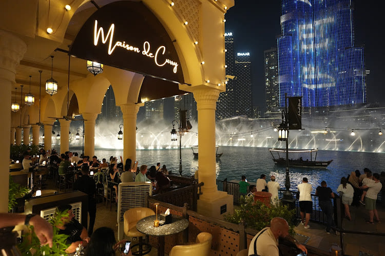 Maison De Curry | Restaurant with the best views of Burj Khalifa & Dubai Fountains