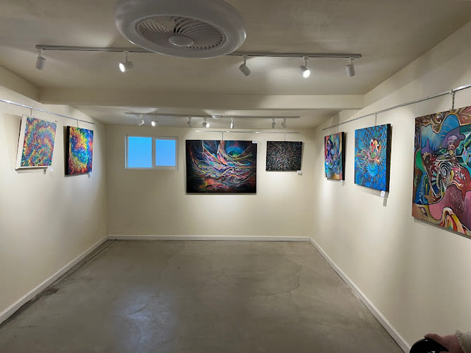 Glass Outhouse Art Gallery
