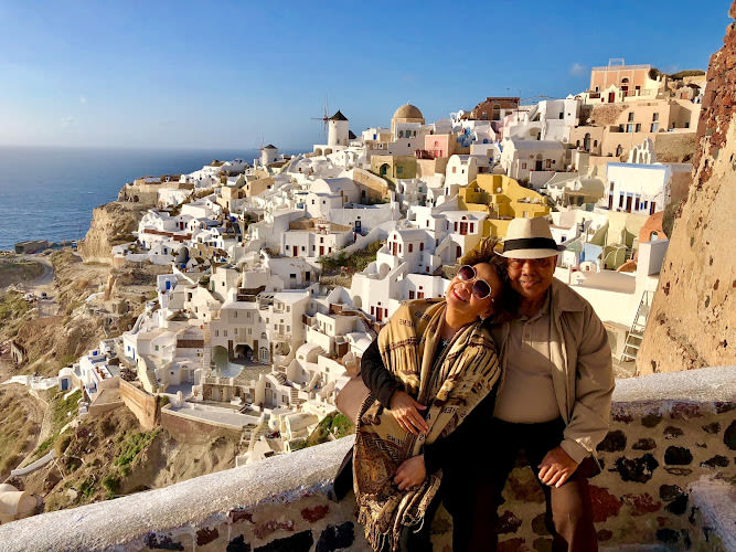 Santorini caldera
