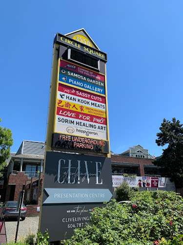 Circle Square Strip Mall