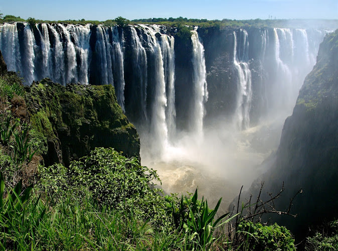 Abseil Victoria Falls
