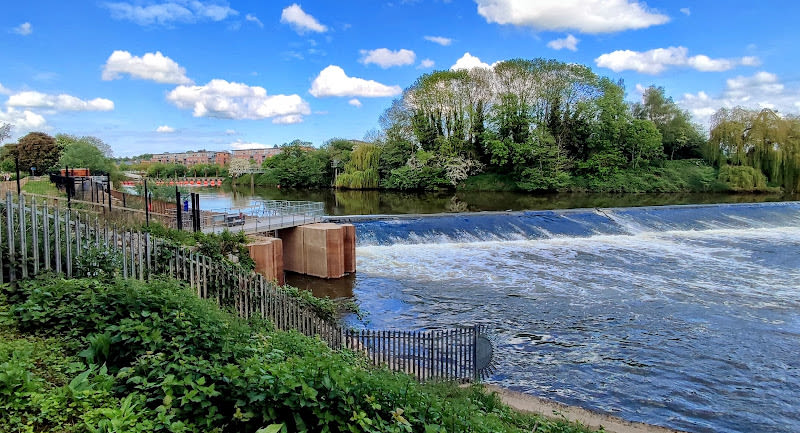 Diglis Island and Fish Pass