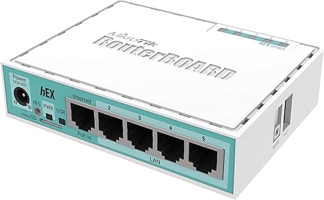 Mikrotik hEX RB750Gr3 5-Port Gigabit Router