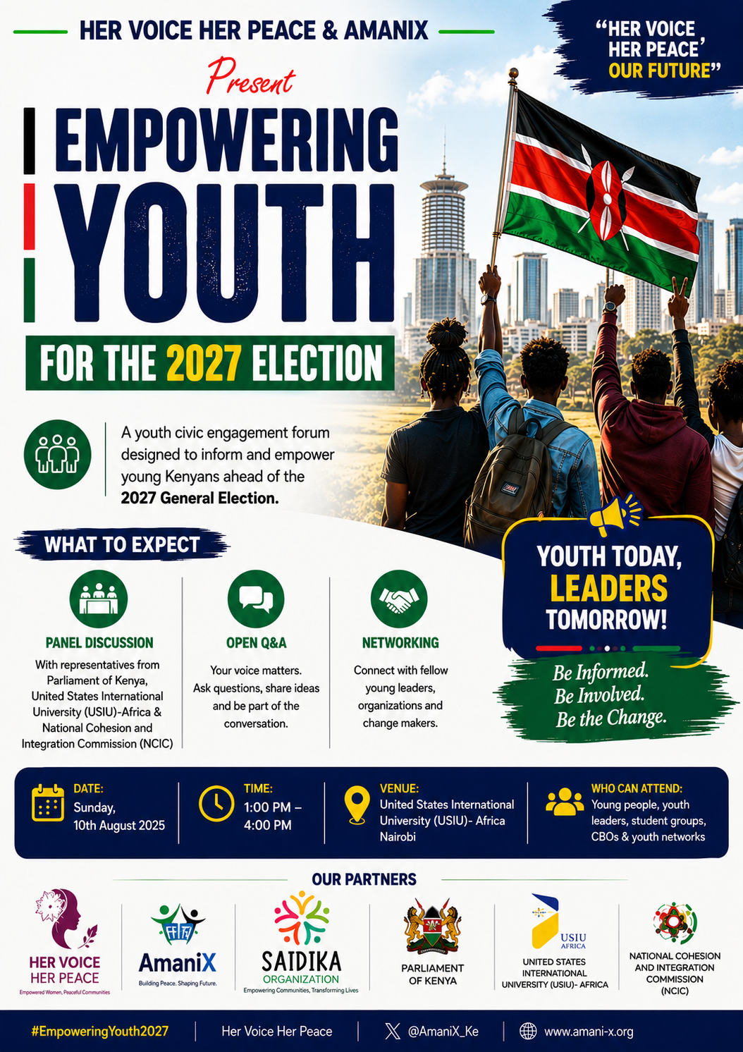 Empowering Youth for the 2027 Election