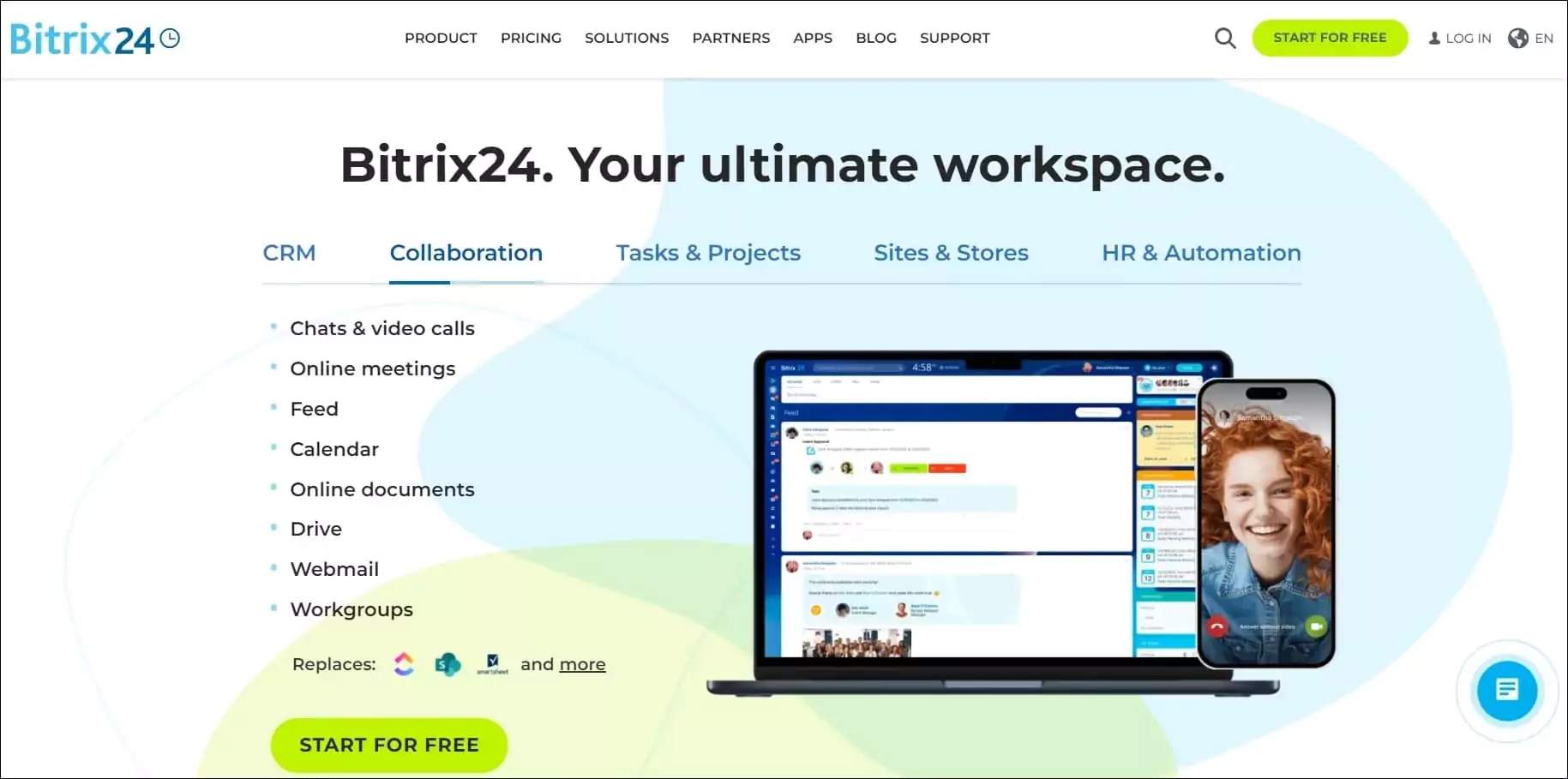 Bitrix24 CRM - Free CRM Applications