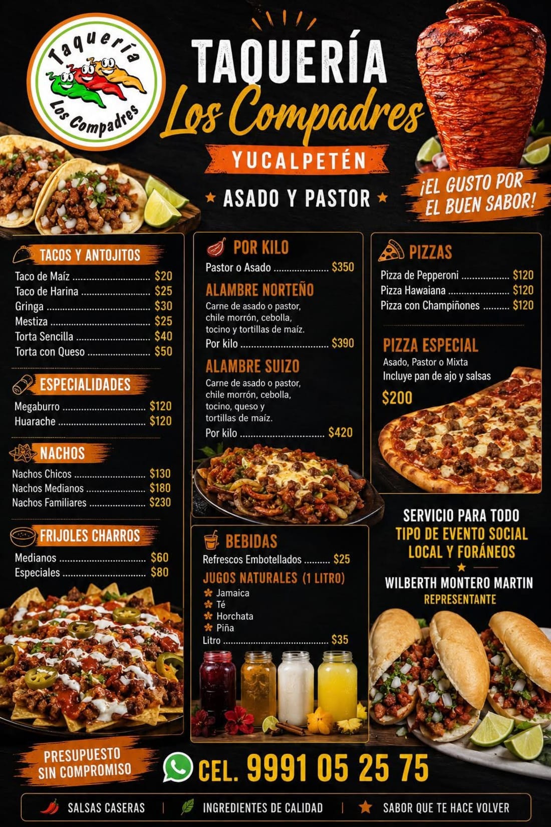 Taqueria Los Compadres - Antojitos y Pizzas