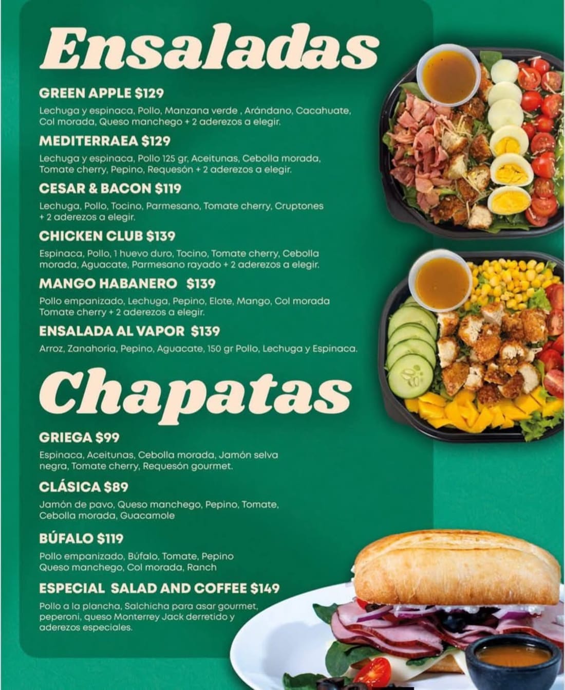 Las mejores ENSALADAS de Ciudad Caucel - Ensaladas frescas