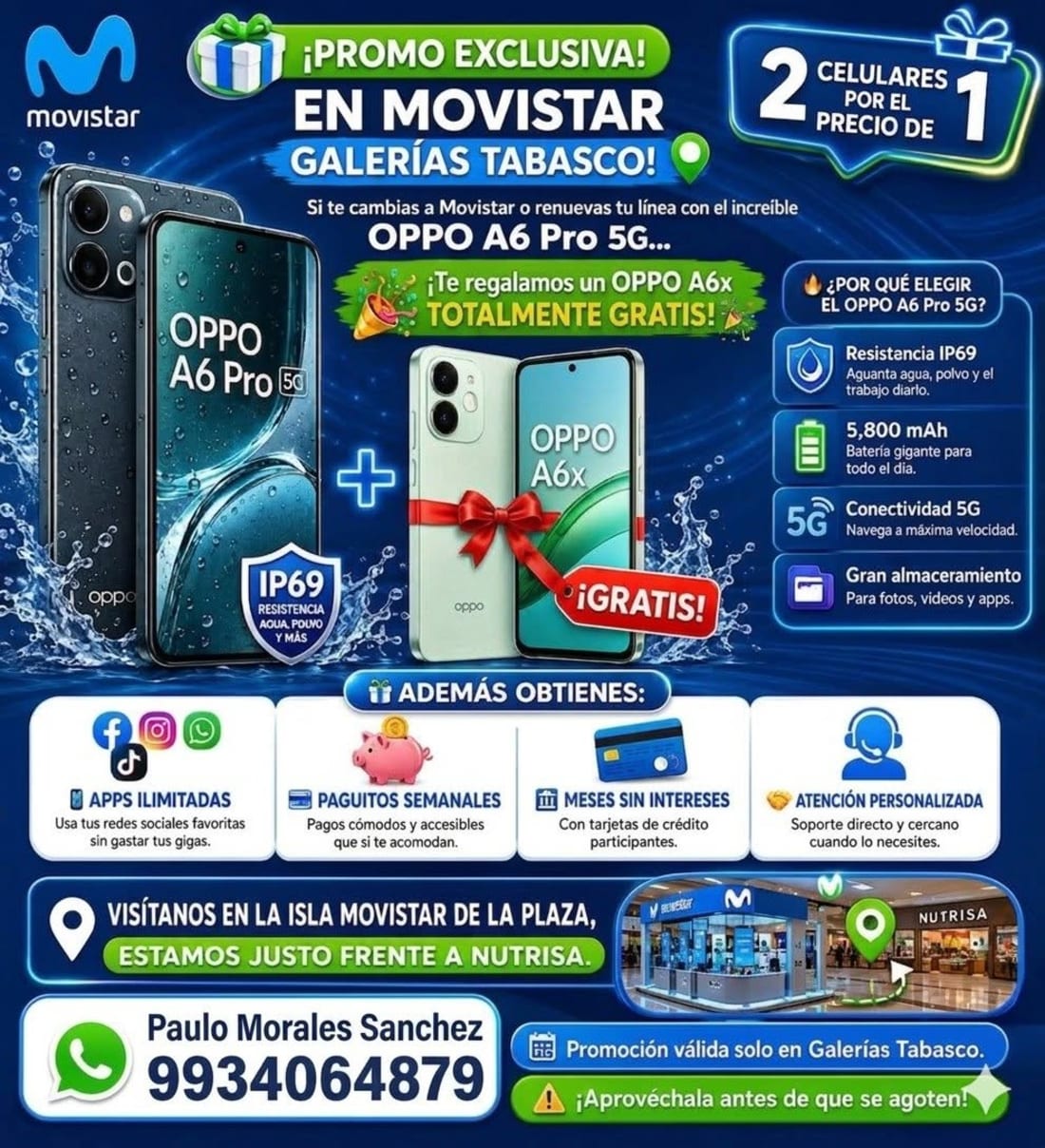MOVISTAR Isla Galerias Tabasco - Servicios de telecomunicaciones