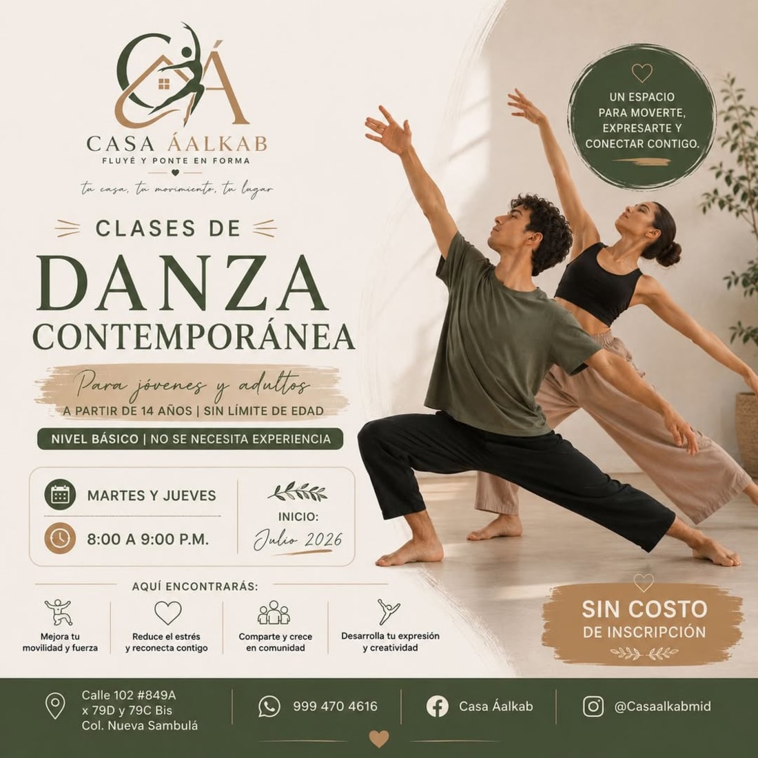 Casa Áalkab - Danza Contemporánea para Adultos