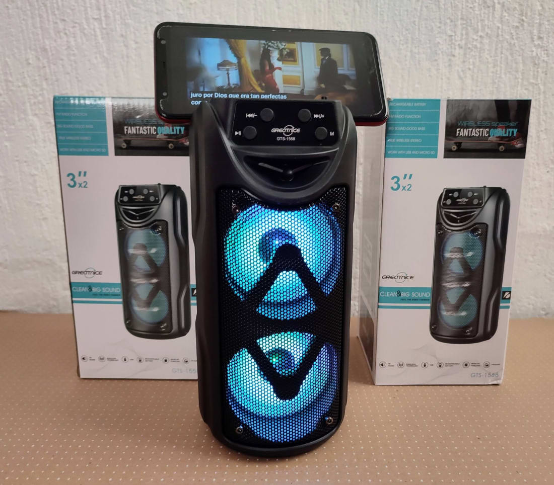 Bocina Amplificada Bluetooth - Almendros 3 Caucel