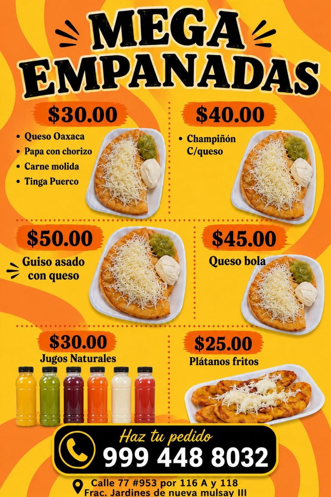 Mega Empanadas - Jardines de Nueva Mulsay
