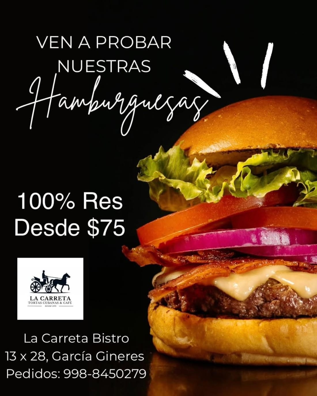 La Carreta Bistro - Hamburguesas en García Gineres