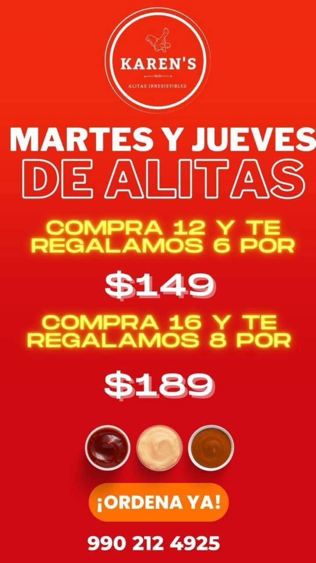 Karen's Alitas - Alitas Irresistibles