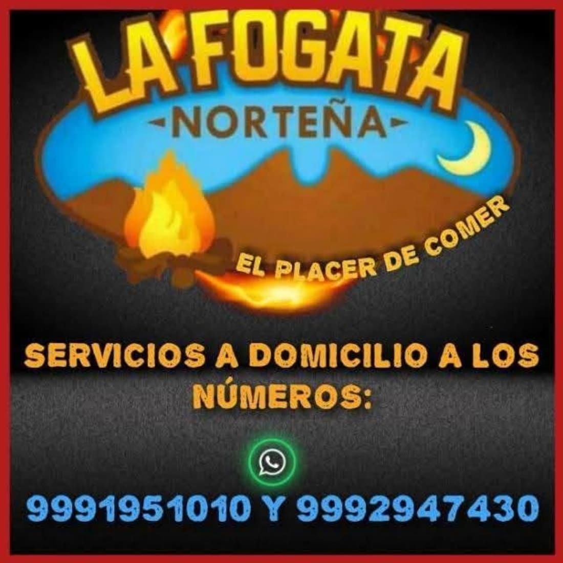 Fogata Norteña - Antojitos de parrilla hasta las 2am