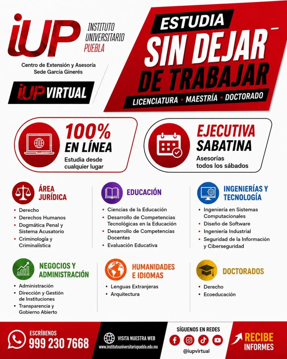 IUP Virtual - Estudia sin dejar de trabajar