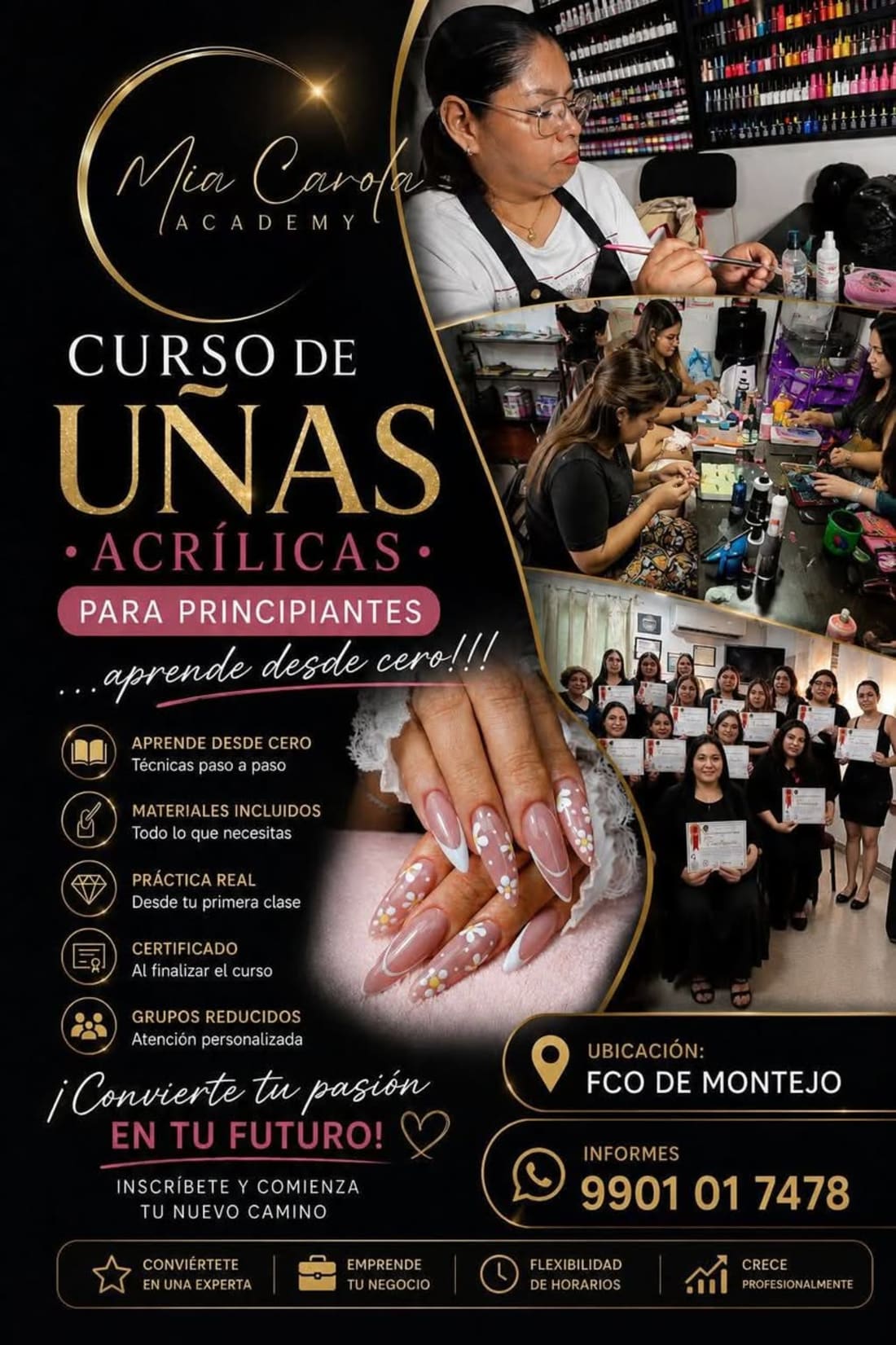 Via Canoa Academy - Curso de Uñas para Principiantes