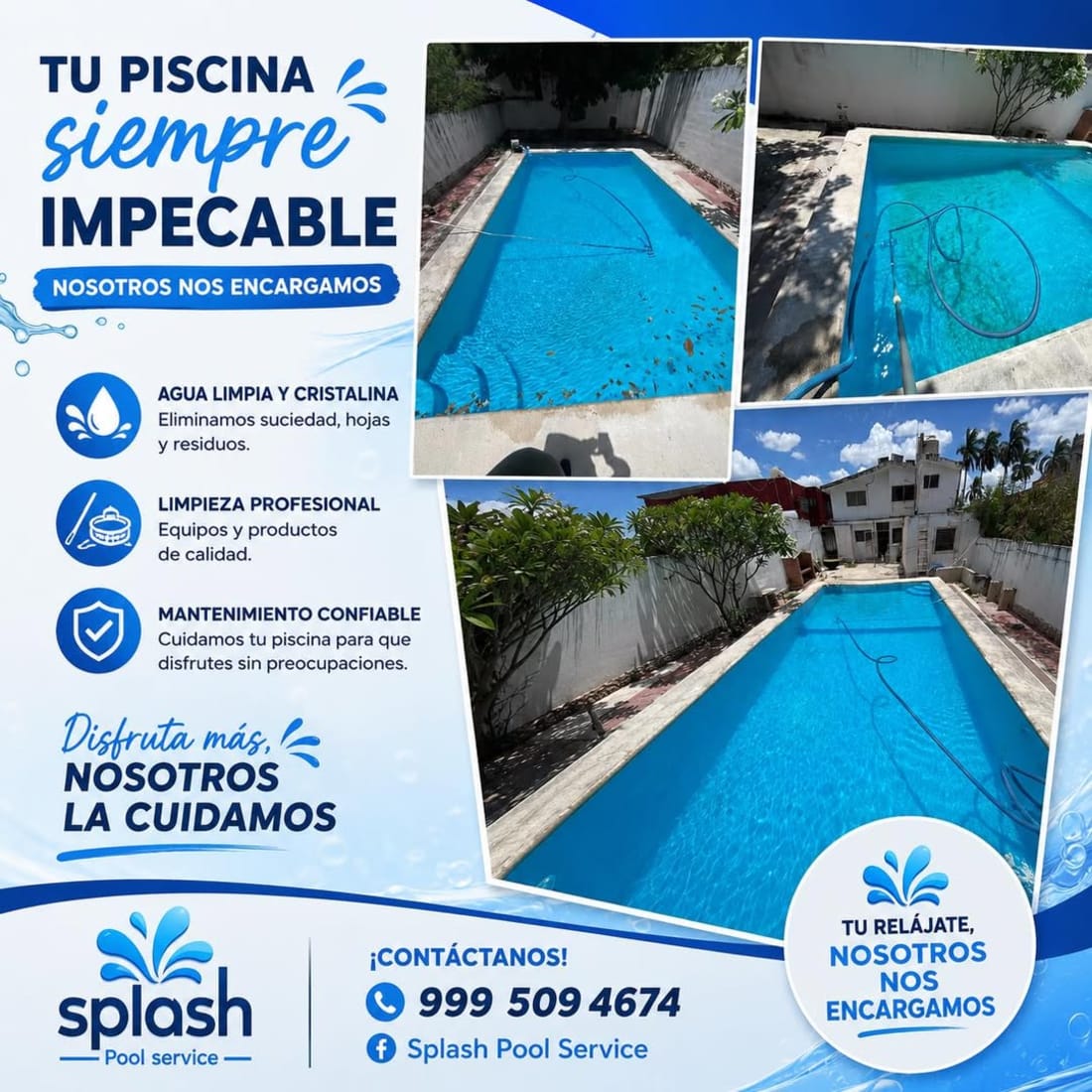 Splash Pool Service - Mantenimiento Profesional de Albercas