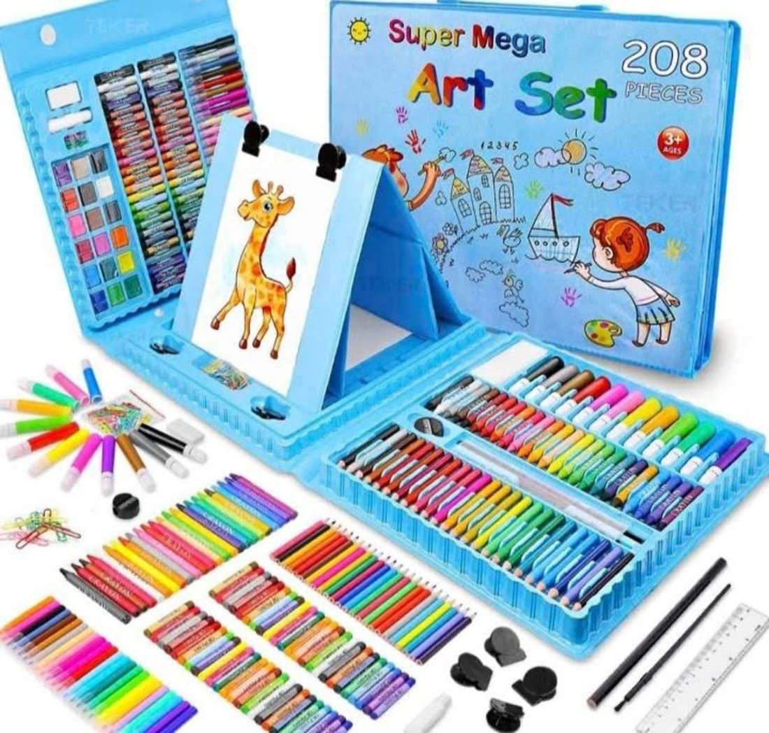 Cosmetic Monserrat - Set de arte con colores y crayolas