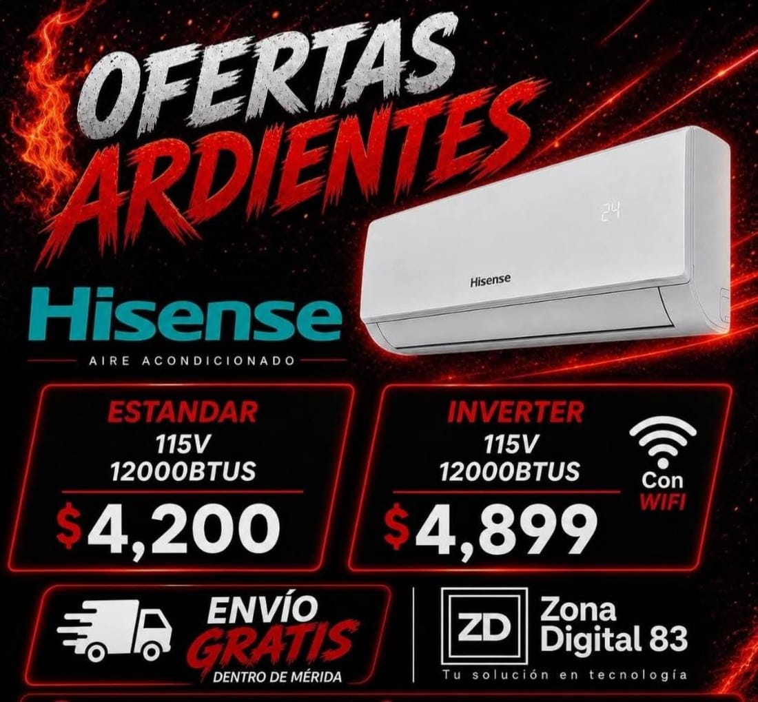 Zona Digital 83 - Aires acondicionados en oferta con envío gratis