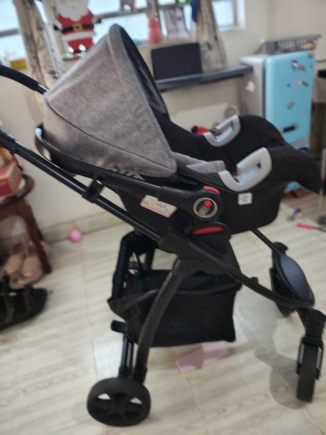 Carriola Prinsel Travel System Prima Gris - Sistema de Viaje