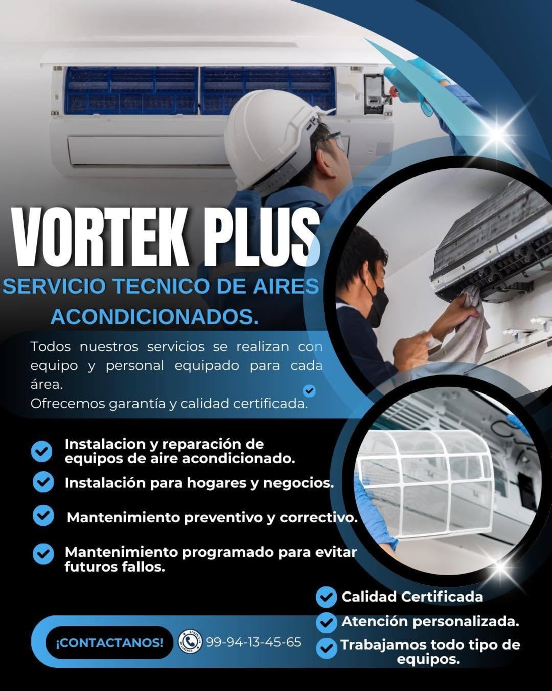 Vortek Plus - Instalación y Mantenimiento de Aires Acondicionados