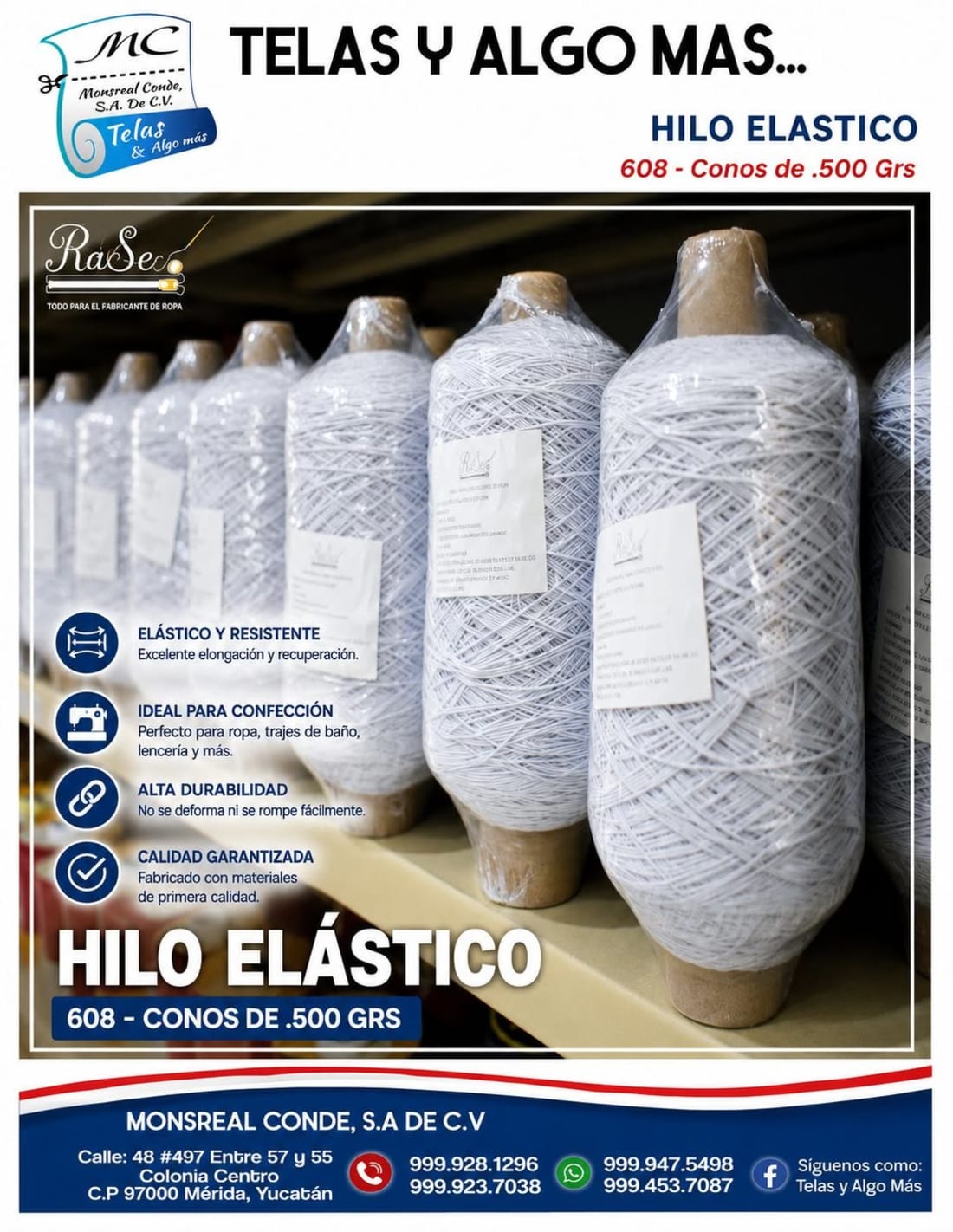Telas y Algo Más - Mercería y telas