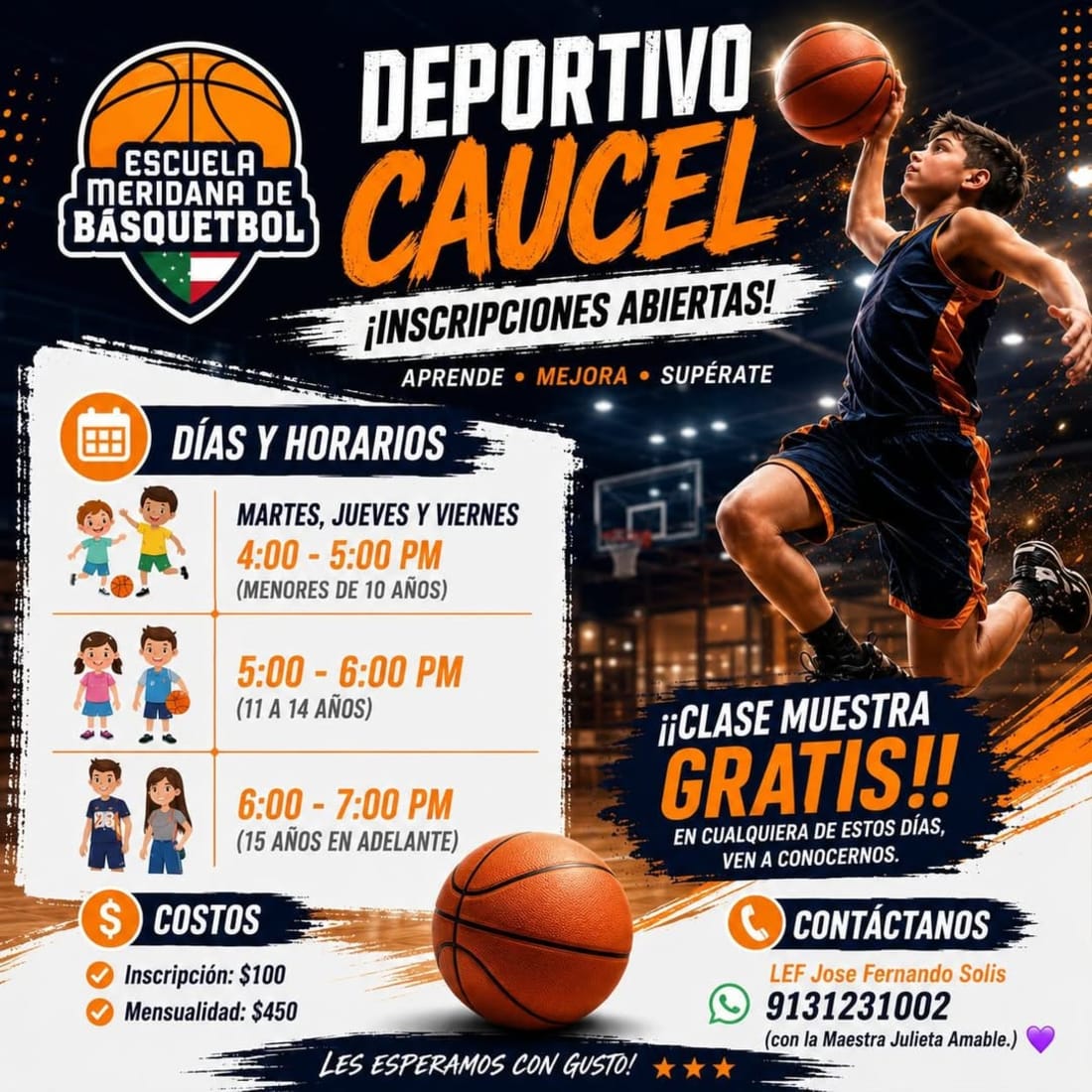 Escuela Meridana de Basquetbol A.C. - Club de Baloncesto