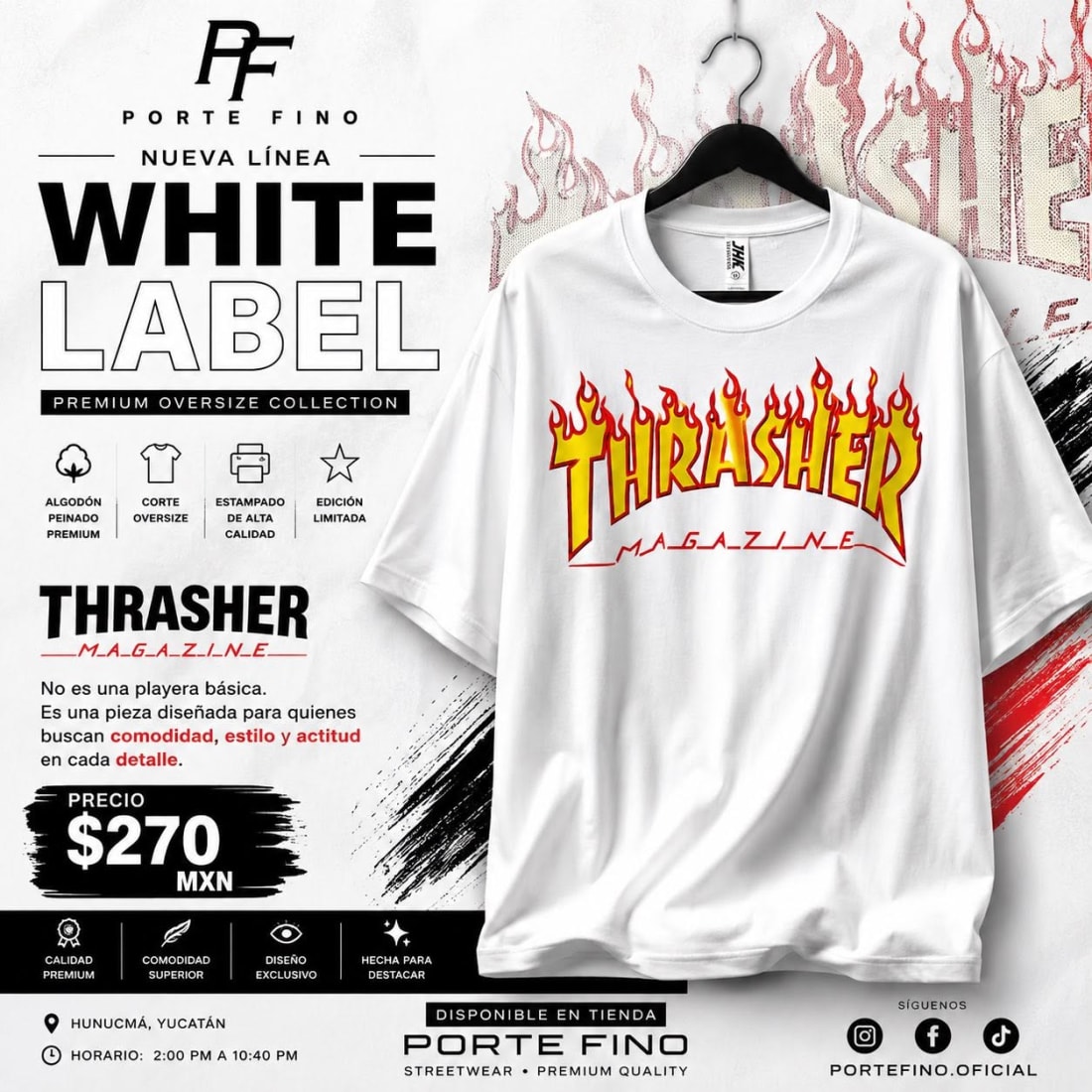 Porte Fino - Línea White Label Premium en Hunucmá