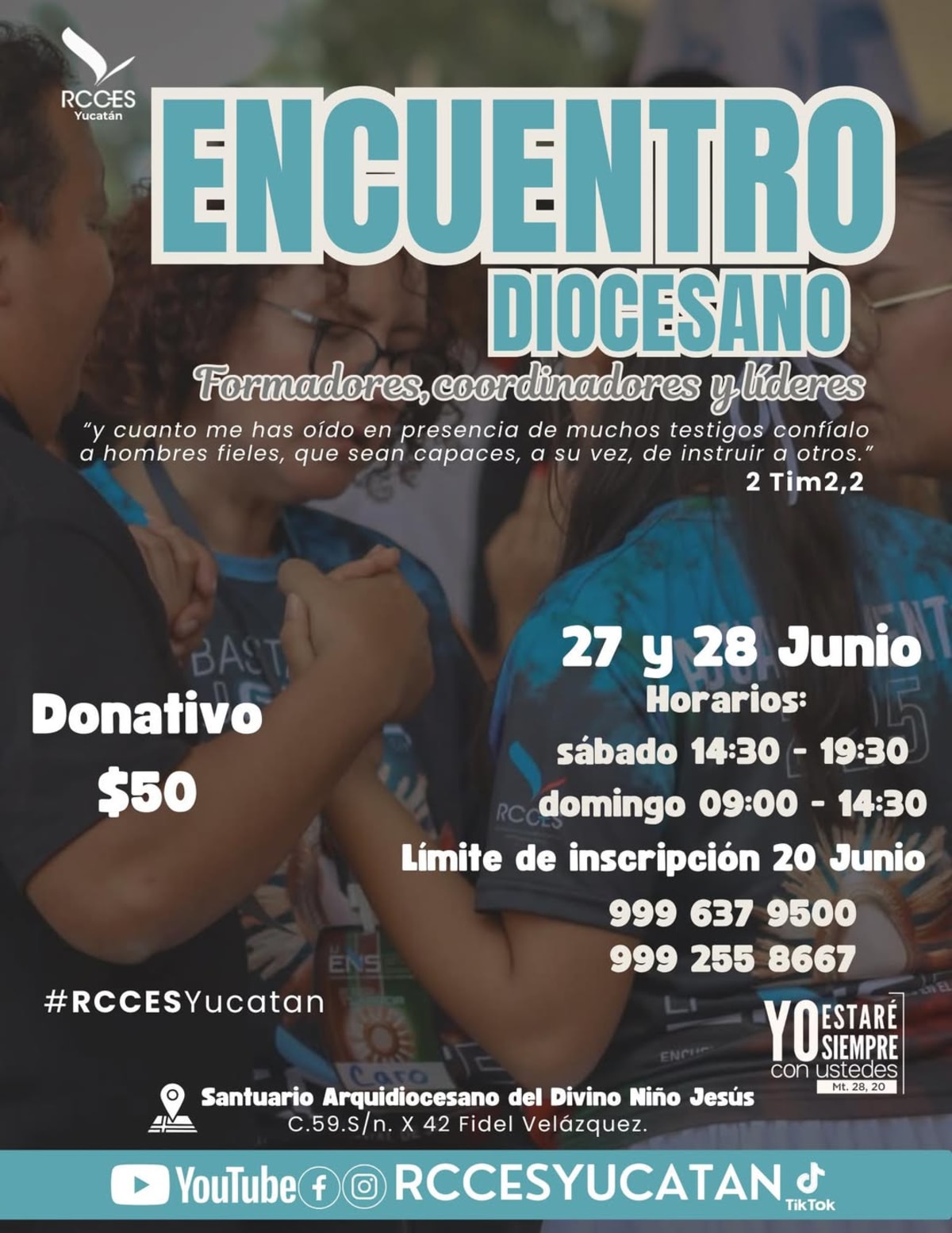 Encuentro Diocesano para Formadores, Coordinadores y Líderes en Yucatán