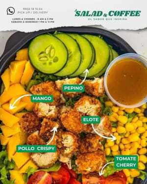 Las mejores ENSALADAS de Ciudad Caucel - Ensaladas frescas