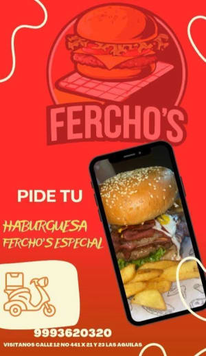 Fercho's Hamburguesas - Hamburguesas y Servicio a Domicilio