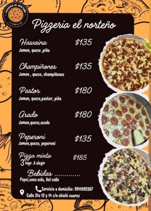 EL NORTENO PIZZERIA - Pizzas y Servicio a Domicilio