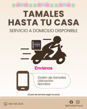 Tamales Moyos - Tamales y Antojitos