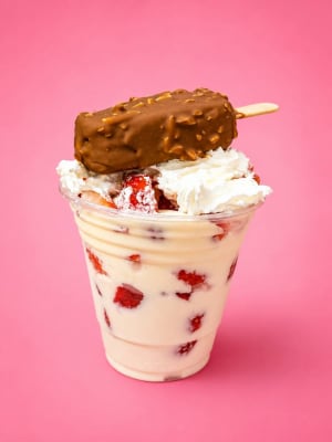 Linda Freso - Fresas con crema
