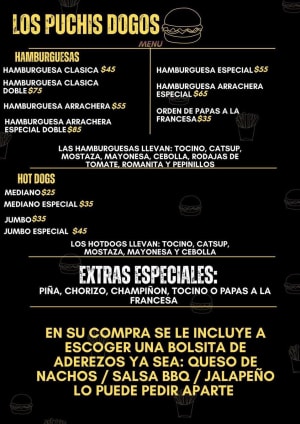 Los Puchis Dogos - Hamburguesas y Hot Dogs
