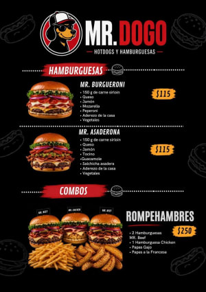 Mr. Dogo - Hot Dogs y Hamburguesas