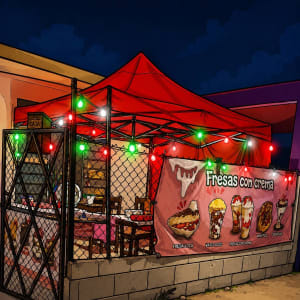 Fresas con Crema Caseras - Santa Rosa